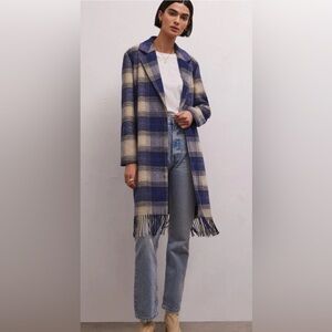Z Supply Ynez Fringe Coat